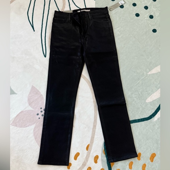 Hudson Jeans Women's Straight Leg Black Denim